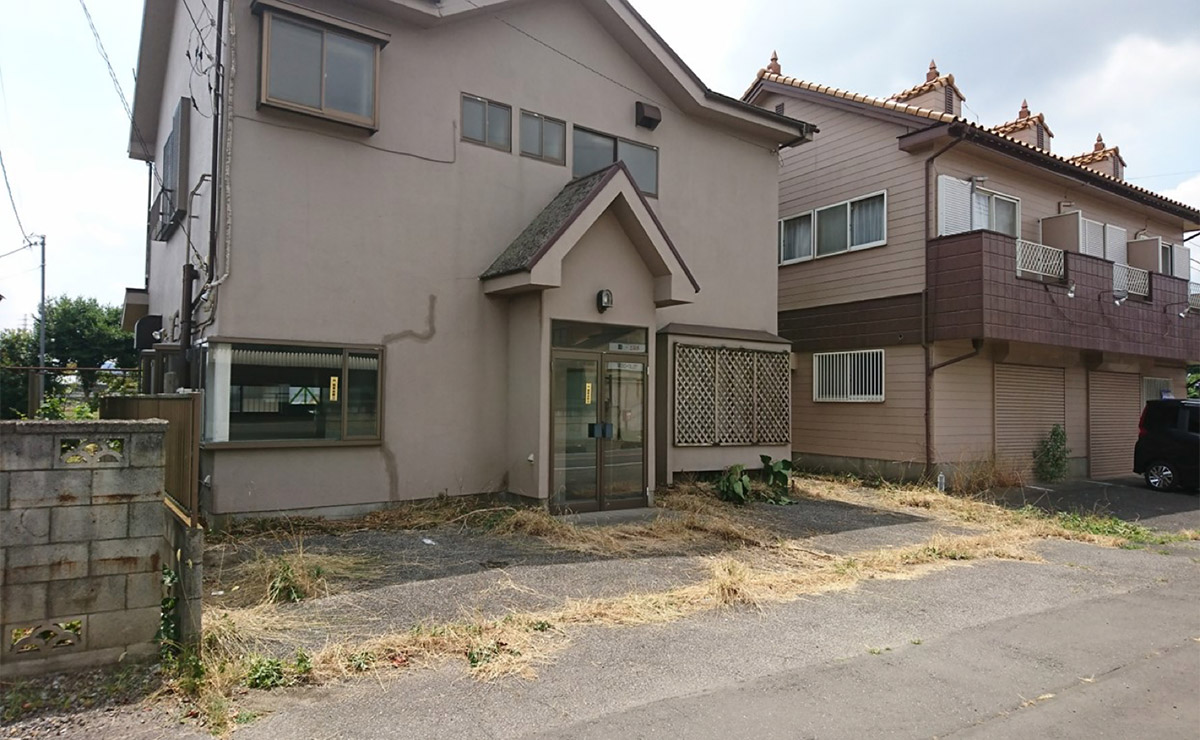 境町猿山 １F店舗・２F住居物件 ９８０万円の現地写真