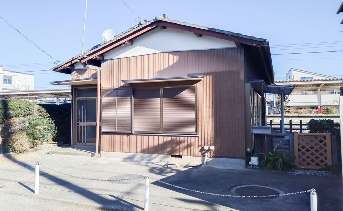 宮代町国納 売地の現地写真